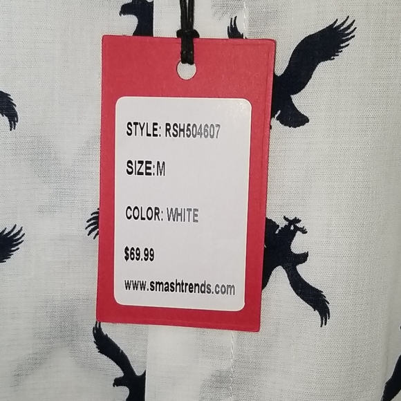 Project Red Men's Hawk Short Sleeve Button Down - Picture 8 of 8